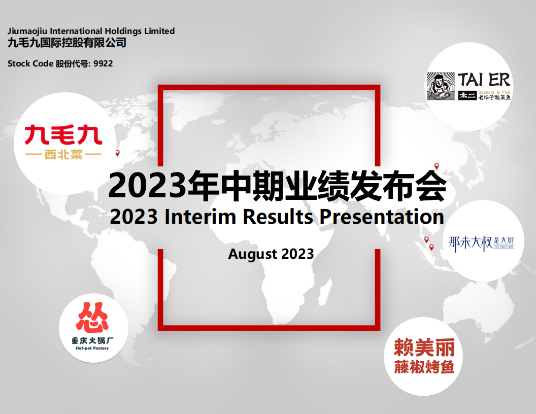 2023年中期業績發布演示